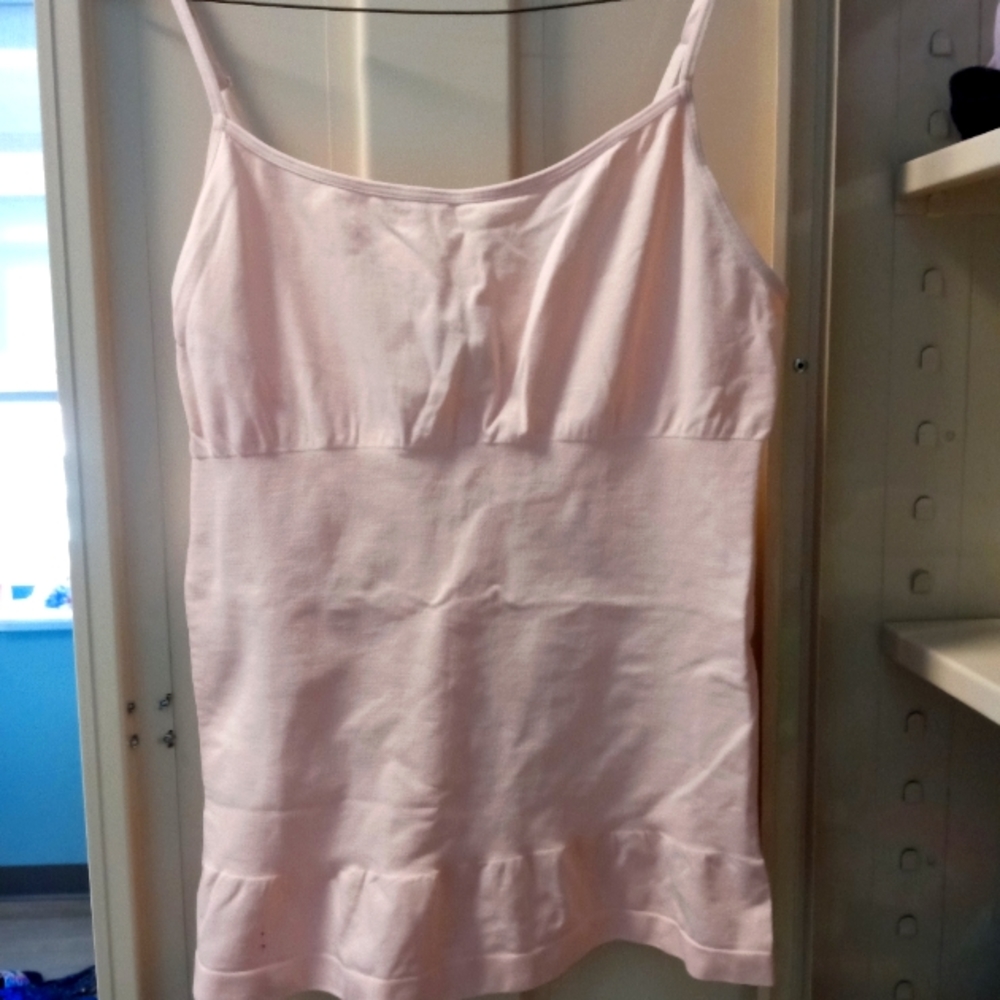 JOCKEY Light Pink Seamless XL Control Shapewear Cami Top NEW Womens